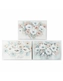 Cuadro DKD Home Decor 120 x 3,5 x 80 cm Flores Shabby Chic (3 Piezas) | Tienda24 Tienda24.eu