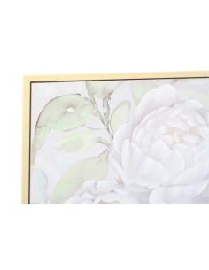 Quadro DKD Home Decor 80 x 4 x 80 cm Fiori Shabby Chic (2 Unità) da DKD Home Decor, Stampe e quadri su tela - Ref: S3018396, ...