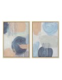 Pintura DKD Home Decor Sixties Abstrato 60 x 4 x 80 cm (2 Unidades) | Tienda24 Tienda24.eu