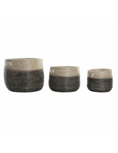 Conjunto de Cestas Dem Plástico 9 Peças (34 x 28 x 6 cm) | Tienda24 Tienda24.eu