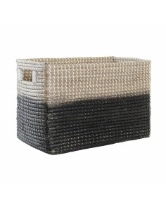 Cestino DKD Home Decor 48 x 28 x 31 cm Naturale Nero Boho da DKD Home Decor, Scatole e cassapanche - Ref: S3018629, Precio: 7...