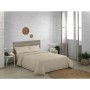 Conjunto de capa de edredom Alexandra House Living Qutun Taupe Solteiro 3 Peças de Alexandra House Living, Edredão e capas de...