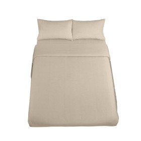 Conjunto de capa de edredom Alexandra House Living Qutun Taupe Casal 3 Peças de Alexandra House Living, Edredão e capas de ed...