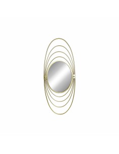 Miroir mural Alexandra House Living Fibre naturelle 60 x 1 x 60 cm Rond | Tienda24 Tienda24.eu