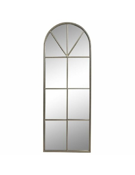 Wall mirror DKD Home Decor Golden Metal Mirror Window 40,5 x 3 x 109,5 cm | Tienda24 Tienda24.eu