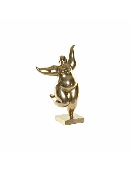 Decorative Figure DKD Home Decor Golden Resin (32.5 x 18.5 x 52.5 cm) | Tienda24 Tienda24.eu