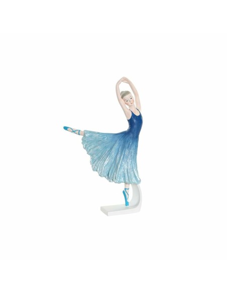 Figura Decorativa DKD Home Decor Azul Romántico Bailarina Ballet 13 x 6 x 23 cm | Tienda24 Tienda24.eu