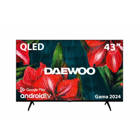 TV intelligente Daewoo 43DM55UQPMS 43" 4K Ultra HD QLED de Daewoo, Téléviseurs - Réf : S0457031, Prix : 285,87 €, Remise : %