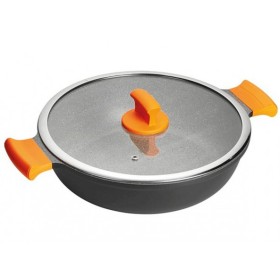 Casserole avec Couvercle Inoxibar ABSOLUT Noir de Inoxibar, Faitouts - Réf : S0457082, Prix : 41,66 €, Remise : %