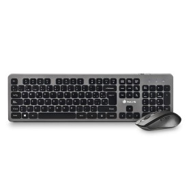 Keyboard and Wireless Mouse NGS Spanish Qwerty Black/Silver by NGS, Keyboard & Mouse Sets - Ref: S0457093, Price: 29,90 €, Di...