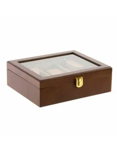 Box-Schmuckkästchen DKD Home Decor Porzellan Rosa Gold 14 x 14 x 17 cm | Tienda24 Tienda24.eu