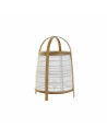 Lampe de bureau DKD Home Decor Blanc Naturel Bambou 40 W 220 V 32 x 32 x 45,5 cm | Tienda24 Tienda24.eu