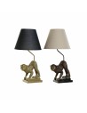 Desk lamp DKD Home Decor 32,5 x 30 x 60 cm Black Beige Golden Metal Resin 220 V 50 W (2 Units) | Tienda24 Tienda24.eu