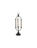 Lighting decoration DKD Home Decor Black Golden Metal (18 x 18 x 61 cm) | Tienda24 Tienda24.eu