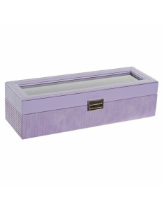 Caja-Joyero Home ESPRIT Multicolor Madera de mango 10 x 10 x 6 cm (2 Piezas) (6 Unidades) | Tienda24 Tienda24.eu