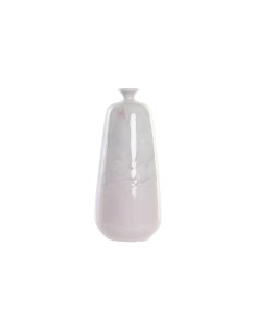 Vase Alexandra House Living Weiß Silberfarben aus Keramik 17 x 8 x 20 cm | Tienda24 Tienda24.eu