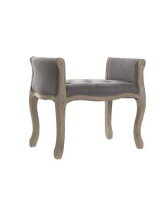 Sillón Botones Negro Gris Acero 62 x 85 x 47 cm (2 Unidades) | Tienda24 Tienda24.eu