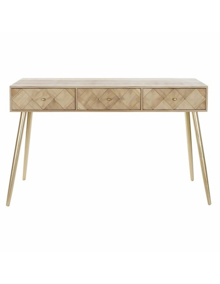 Console DKD Home Decor Metal Pinewood (132 x 41 x 78 cm) | Tienda24 Tienda24.eu