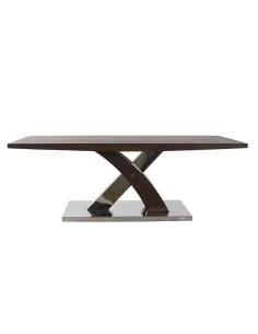 Expandable table Thais Aluminium (Refurbished C) | Tienda24 Tienda24.eu