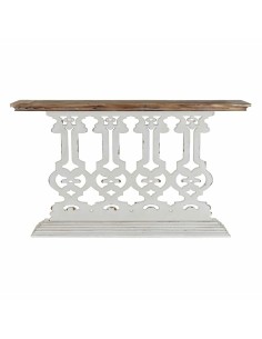 Console DKD Home Decor White Mango wood 91 x 42 x 81 cm | Tienda24 Tienda24.eu