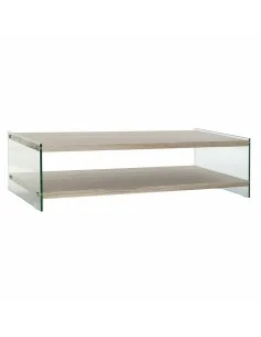 Mesa de Centro DKD Home Decor Glamour Negro Dorado Madera Metal 85 x 85 x 45 cm | Tienda24 Tienda24.eu