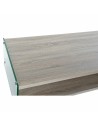 Tavolino da Caffè DKD Home Decor Multicolore Trasparente Naturale Legno Cristallo Legno MDF 130 x 65 x 35,5 cm da DKD Home De...