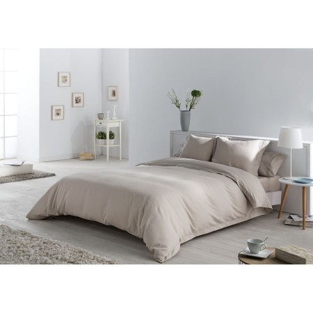 Bettbezug-Set Alexandra House Living Espiga Beige King size 6 Stücke von Alexandra House Living, Bettdecken und Bettdeckenbez...