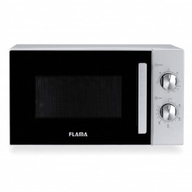 Microondas Flama 1803FL 1000 W 700 W 20 L Negro de Flama, Microondas sencillos - Ref: S0458715, Precio: 82,29 €, Descuento: %