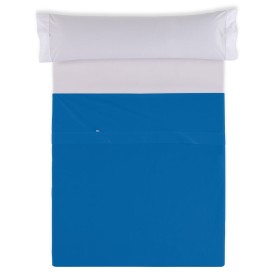 Drap Alexandra House Living Bleu 240 x 270 cm de Alexandra House Living, Draps et taies d'oreiller - Réf : D1601902, Prix : 1...