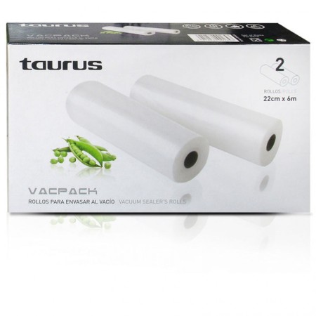 Rollos para Envasadora Taurus 999258000 de Taurus, Envasadoras al vacío - Ref: S0458758, Precio: 19,23 €, Descuento: %