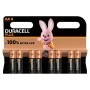 Pilas Alcalinas DURACELL LR06 LR6 AA 1.5V (8 pcs) de DURACELL, Pilas recargables - Ref: S0458824, Precio: 6,84 €, Descuento: %