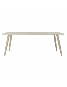 Mesa de Centro DKD Home Decor Natural Madera de Paulonia 66 x 66 x 45 cm | Tienda24 Tienda24.eu