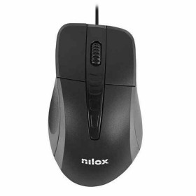 Optical mouse Nilox MOUSB1001 1000 DPI Black by Nilox, Mice - Ref: S0458979, Price: 7,22 €, Discount: %