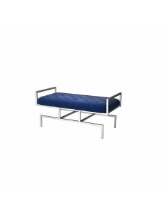 Banc Vert Métal Tissu 81 x 42 x 38 cm | Tienda24 Tienda24.eu