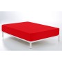 Sábana Bajera Alexandra House Living Rojo 90 x 200 cm de Alexandra House Living, Sábanas y fundas de almohada - Ref: D1601919...