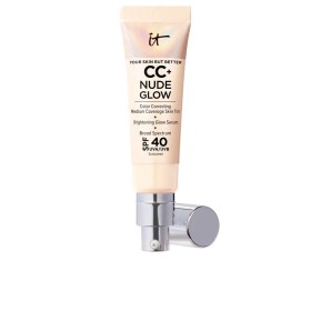 Base Cremosa per il Trucco It Cosmetics CC+ Nude Glow Fair Spf 40 32 ml di It Cosmetics, Fondotinta - Rif: S05099907, Prezzo:...