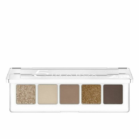 Palette di Ombretti Catrice 5 in a box Nº 010-golden nude look (4 g) di Catrice, Ombretti - Rif: S05100166, Prezzo: 6,24 €, S...