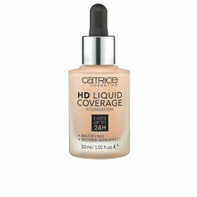 Base de Maquilhagem Fluida Catrice HD Liquid Coverage Nº 020-rose beige (30 ml) de Catrice, Bases - Ref: S05100270, Preço: 10...