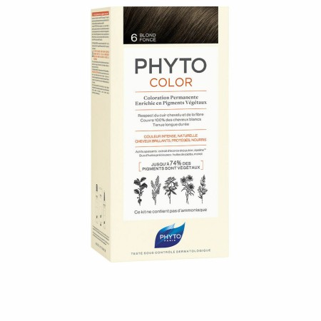 Coloración Permanente PHYTO PhytoColor 6-rubio oscuro Sin amoniaco | Tienda24 - Global Online Shop Tienda24.eu