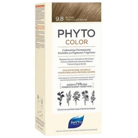 Coloration Permanente Phyto Paris Phytocolor 9.8-rubio beige muy claro de Phyto Paris, Coloration permanente - Réf : S0510040...