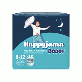 Disposable nappies Dodot Happyjama 8-12 Years Knickers Size 8 13 Units | Tienda24 - Global Online Shop Tienda24.eu