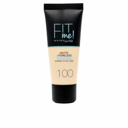 Base de maquillage liquide Maybelline Fit Me! Nº 100 Warm ivory 30 ml de Maybelline, Fonds de teint - Réf : S05101302, Prix :...