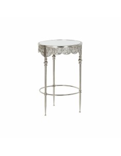 Table d'appoint DKD Home Decor Doré Métal Arabe (42 x 42 x 57 cm) | Tienda24 Tienda24.eu