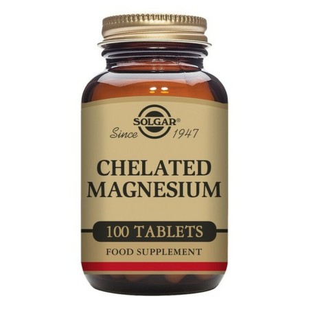 Chelated Magnesium Solgar 100 Units by Solgar, Magnesium - Ref: S05101550, Price: 17,19 €, Discount: %