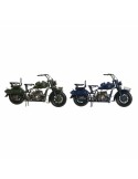 Fahrzeug DKD Home Decor Motorrad 34 x 12 x 17 cm Vintage (2 Stück) | Tienda24 Tienda24.eu