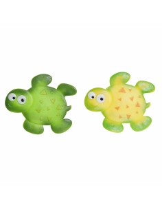 Badematte DKD Home Decor 11,5 x 1 x 10 cm grün Gelb Für Kinder Tortoise PVC 10 cm (2 Stück) von DKD Home Decor, Badematten & ...