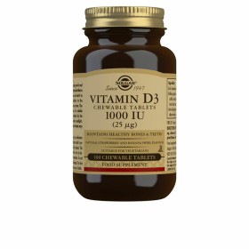 Vitamin D3 (Cholecalciferol) Solgar 1000 iu (100 Tabletten) von Solgar, Vitamin D - Ref: S05101696, Preis: 16,21 €, Rabatt: %