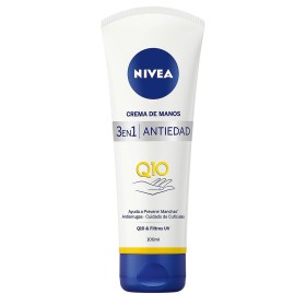 Crème anti-âge mains Nivea Q10 3-en-1 100 ml de Nivea, Crèmes pour les mains et les ongles - Réf : S05101759, Prix : 6,43 €, ...