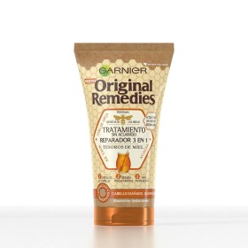 Repaircreme ohne Spülung Garnier Original Remedies Tesoros de Miel 3 in 1 (150 ml) von Garnier, Haar- und Kopfhautpflege - Re...