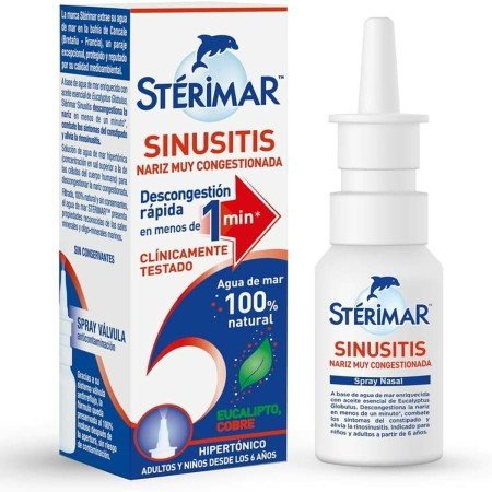 Spray Nasal Stérimar Sinusitis Água salgada Descongestiona 20 ml | Tienda24 - Global Online Shop Tienda24.eu